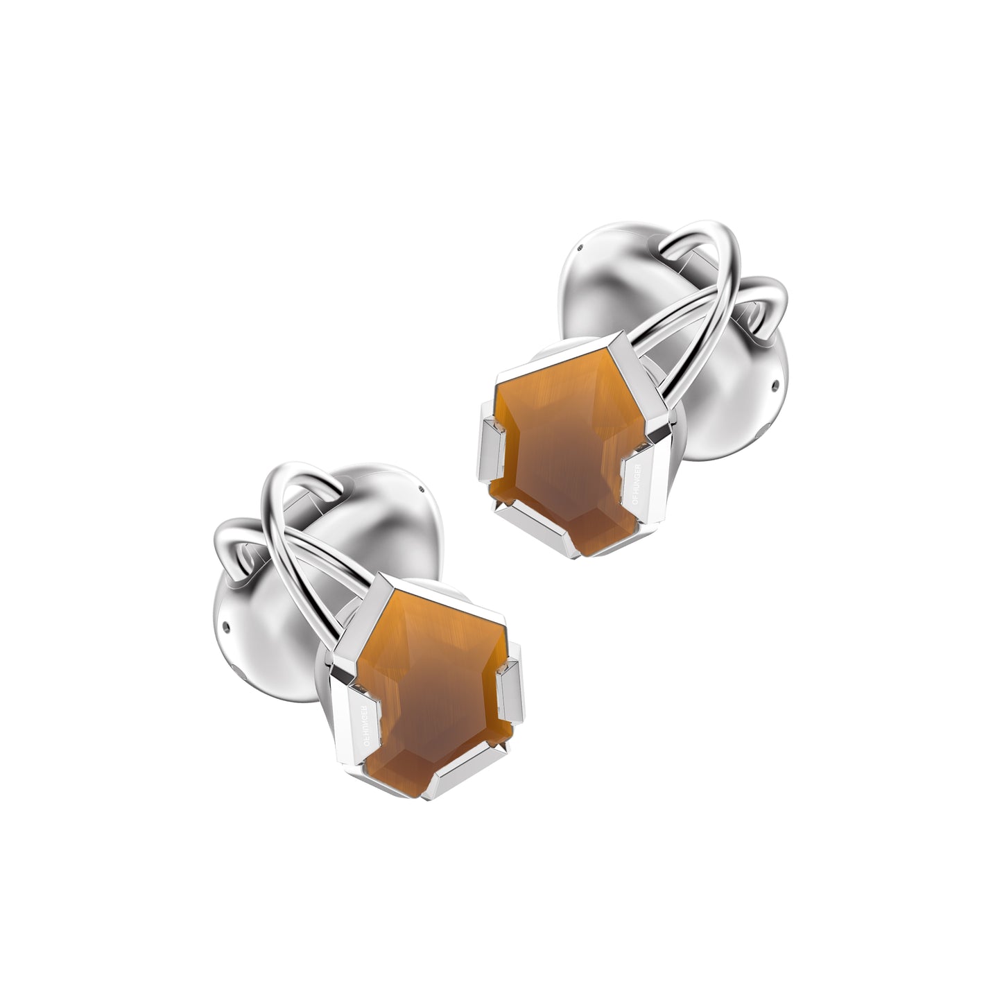 Tiger’s Eye Stone AI Earphones