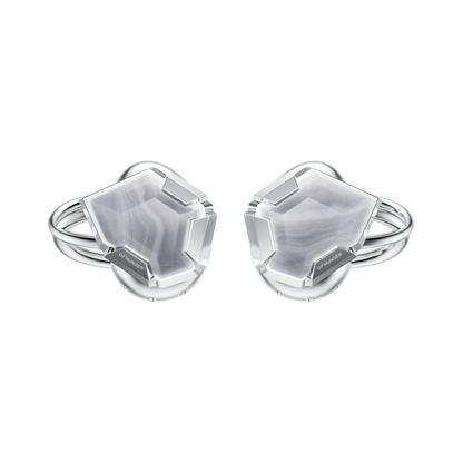 Blue Lace Agate AI Earphones