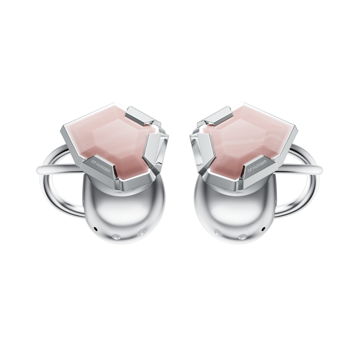 Pink Opal AI Earphones