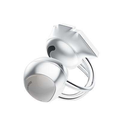 White Shell AI Earphones