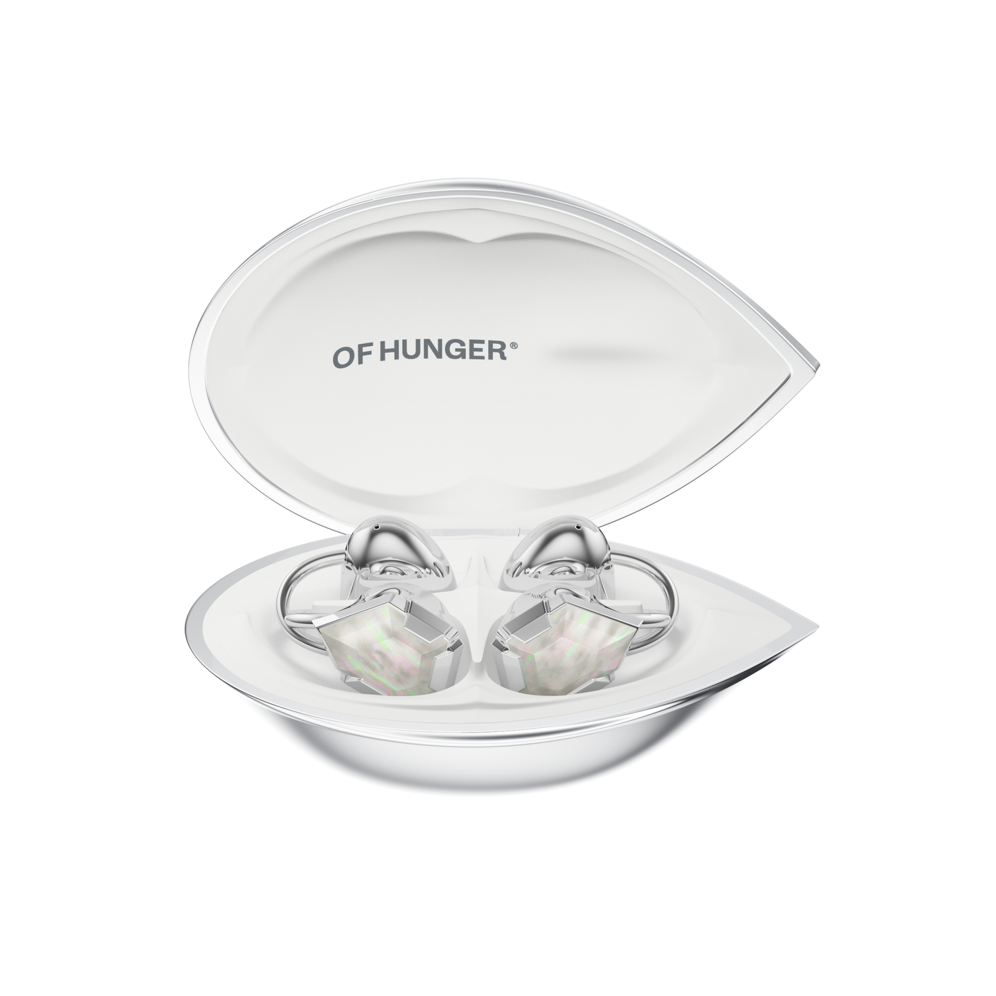 White Shell AI Earphones