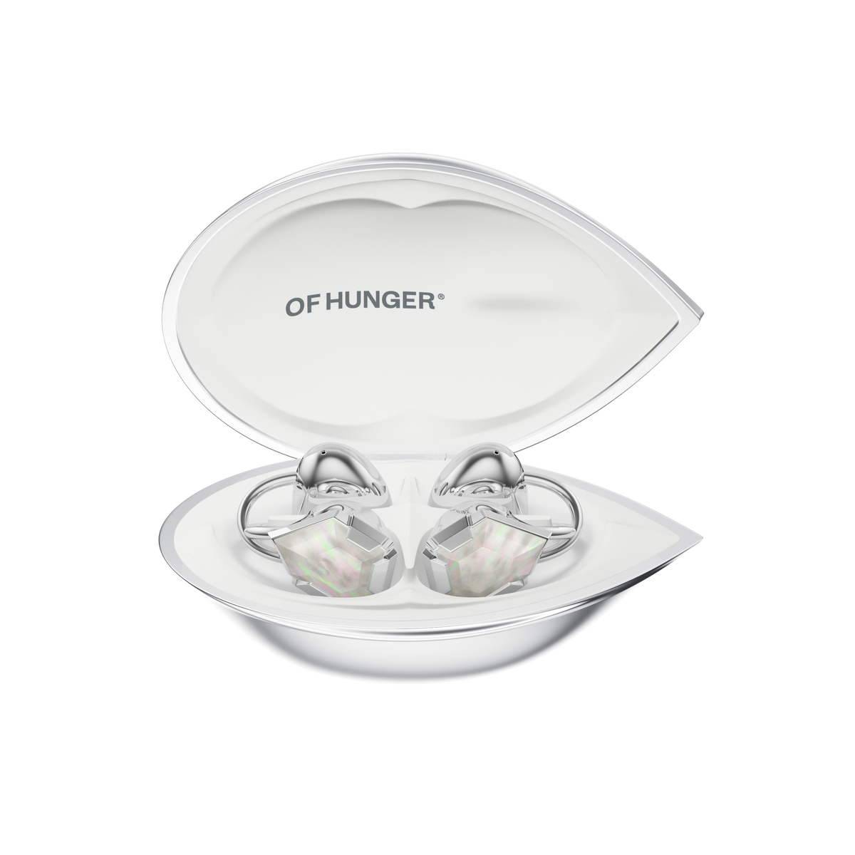 White Shell AI Earphones