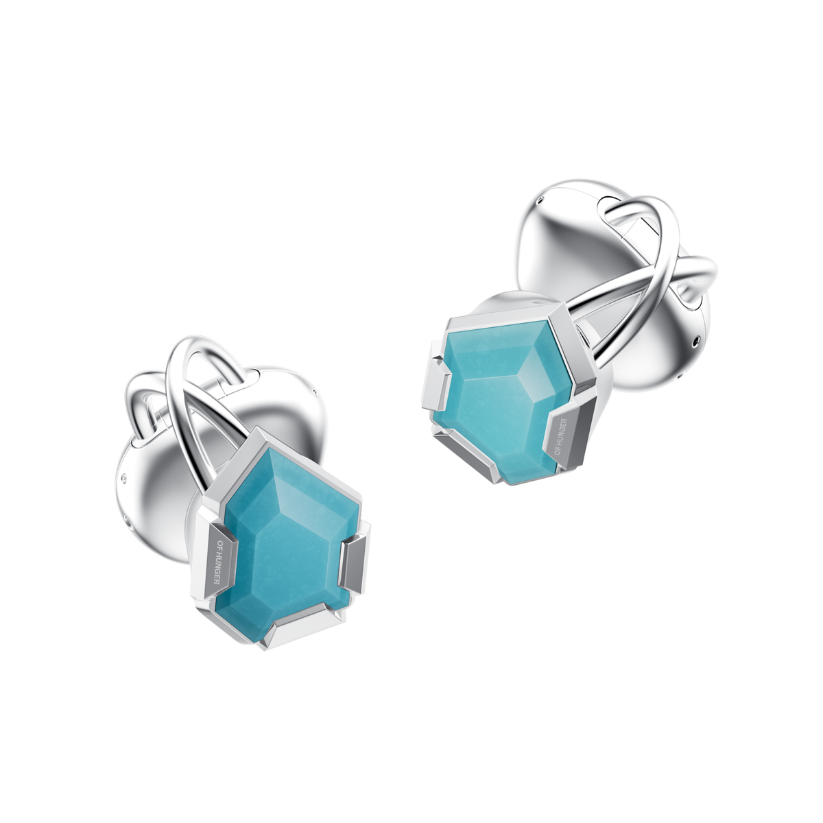 Turquoise AI Earphones