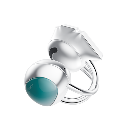 Turquoise AI Earphones