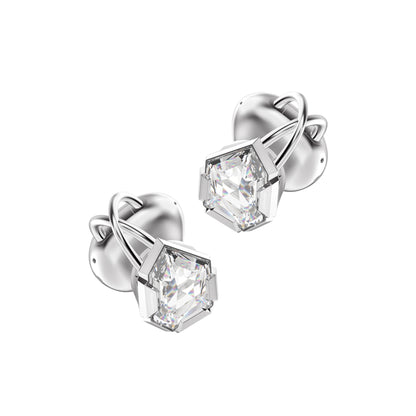 Silver-White Zircon AI Earphones