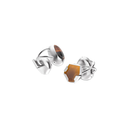 Tiger’s Eye Stone AI Earphones