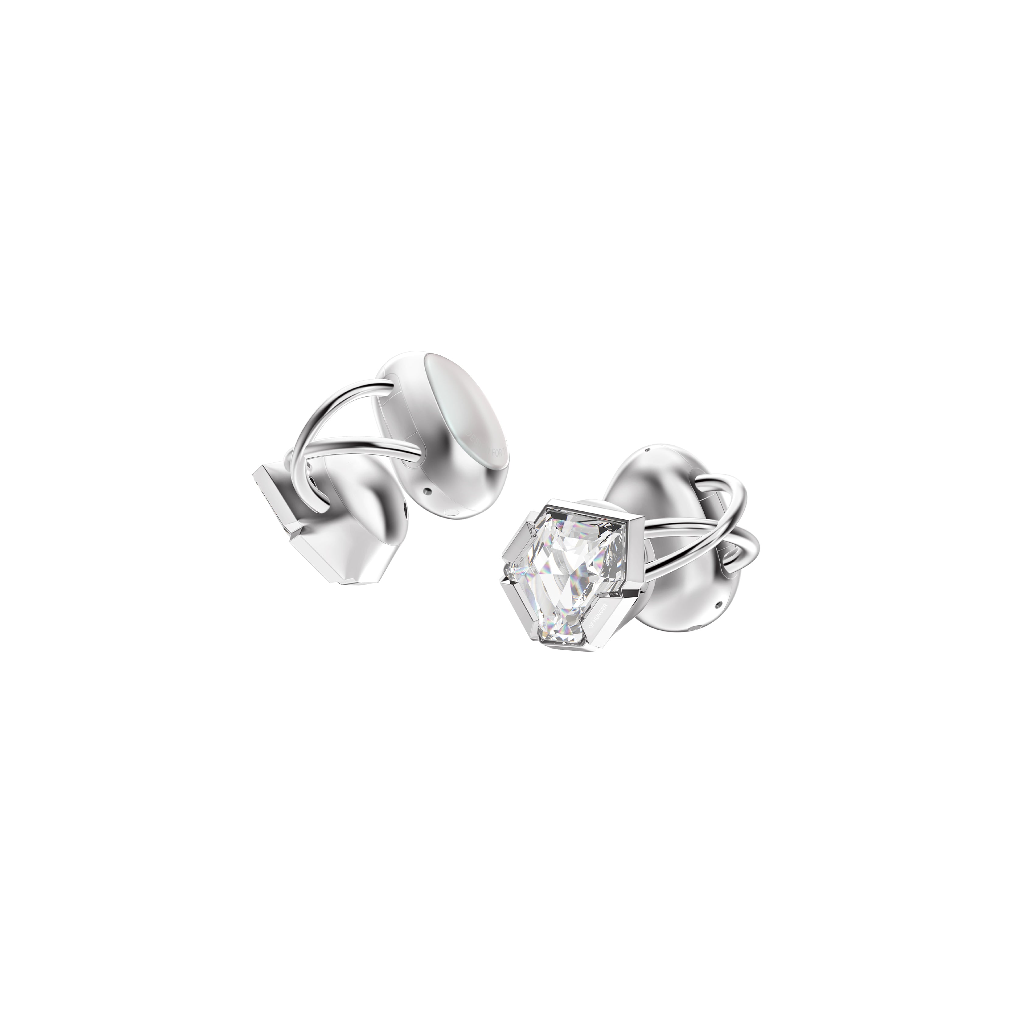 White Zircon AI Earphones – OF HUNGER