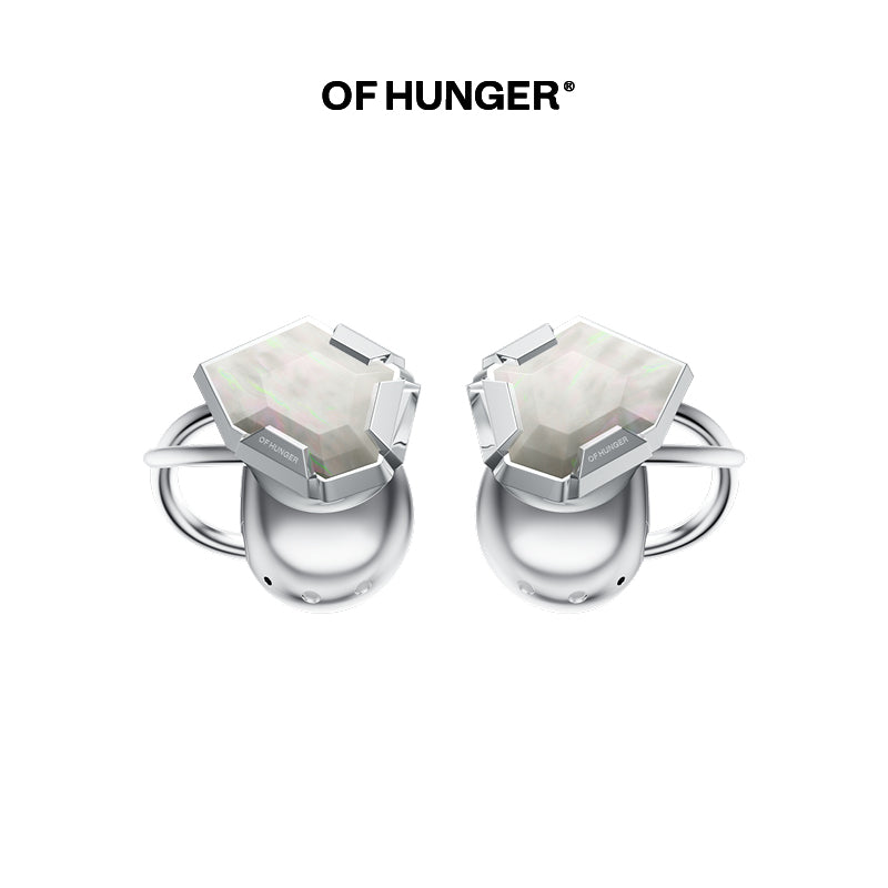 White Shell AI Earphones