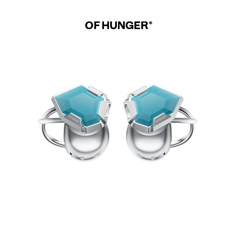 Turquoise AI Earphones