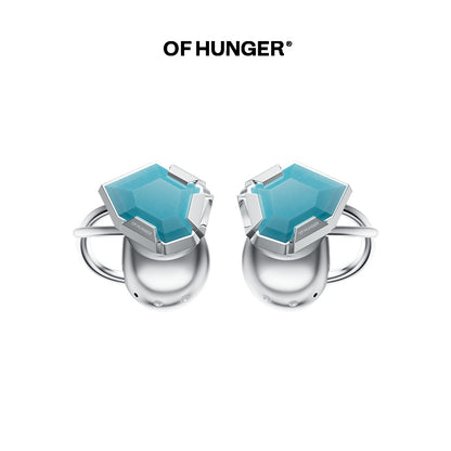 Turquoise AI Earphones